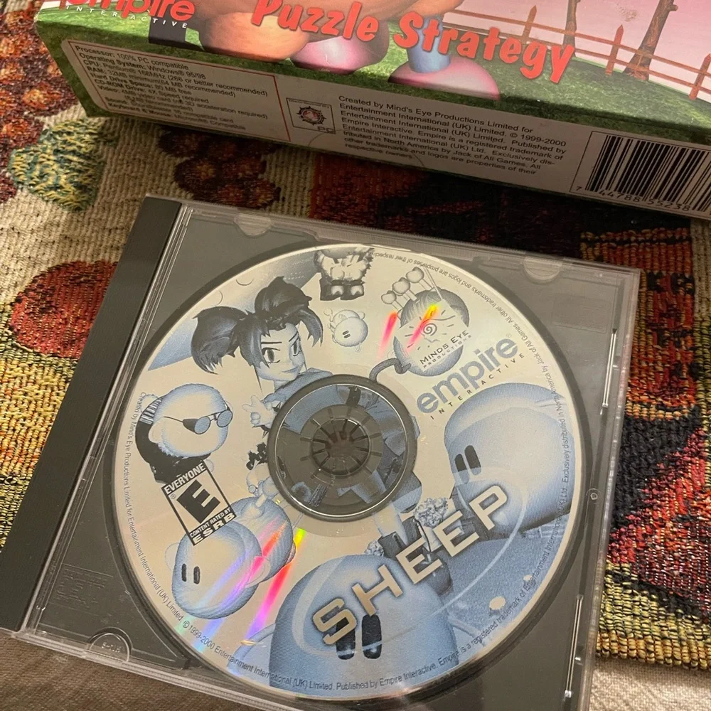 Sheep (PC, 2000) Big Box Strategy Game Rare
